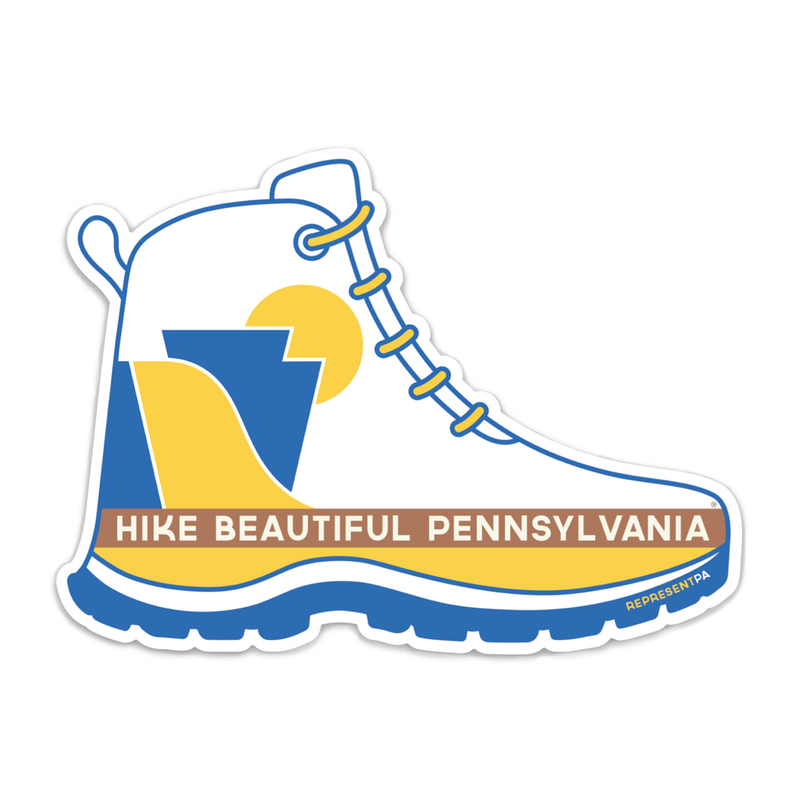 RepresentPA Hike PA Beautiful sticker